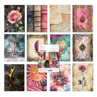 Secret Diary - 6 x 8 Art Journal Paper Set