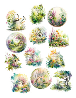 Spring Garden Ephemera Pack