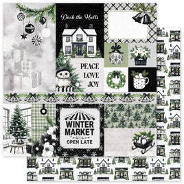 Mistletoe Market A 12x12 Paper