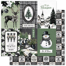 Mistletoe Market C 12x12 Paper
