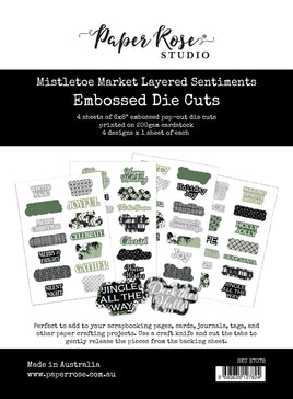 Mistletoe Market 6 x 8" Layered Sentiments 37078