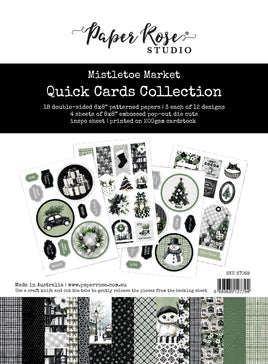 Mistletoe Market 6x8" Quick Cards Kit 37069