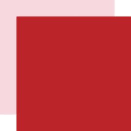 Red / Pink - Echo Park North Pole Christmas Cardstock 12"X12"
