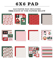 North Pole Christmas - Echo Park Double-Sided Paper Pad 6"X6"