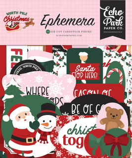North Pole Christmas - Echo Park Ephemera