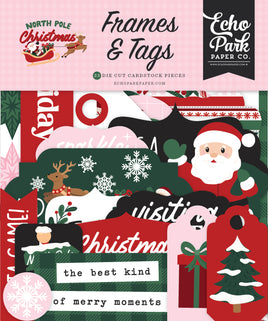 North Pole Christmas - Echo Park Tags & Frames