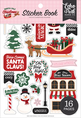 North Pole Christmas - Echo Park Sticker Book