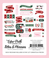 North Pole Christmas - Echo Park Titles & Phrases