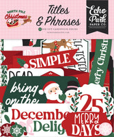 North Pole Christmas - Echo Park Titles & Phrases