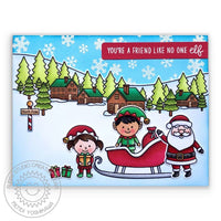 Winter Scenes Stamps