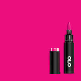RV0.4 Hot Pink  - Brush Half Marker