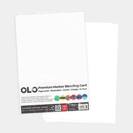 OLO Premium Marker Blending Card, 8.5" x 11" (25 Sheets)
