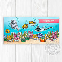 Tropical Scenes Stamps