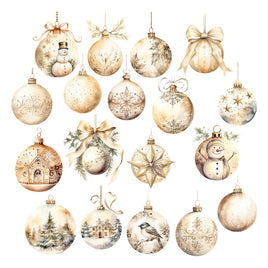 Mistletoe Lane Ornaments Ephemera