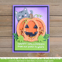 Outside-In Stitched Pumpkin - Lawn Fawn Die