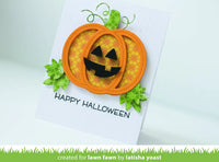 Outside-In Stitched Pumpkin - Lawn Fawn Die