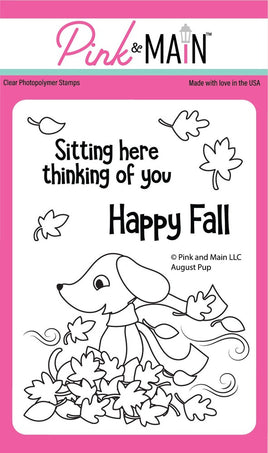 August Pup - Clear Stamp