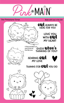 Owl My Love - Clear Stamp