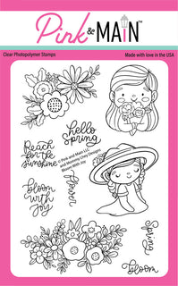 Bloom with Joy - Clear Stamp