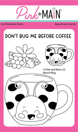 March Mug - Clear Stamp