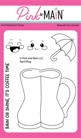 April Mug - Clear Stamp