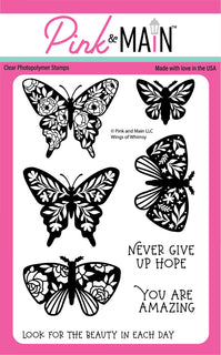 Wings Of Whimsy - Clear Stamp