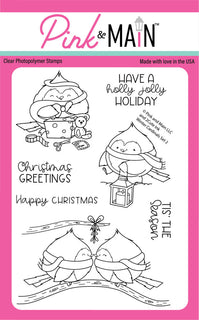 Winter Cardinals Set 2 - Clear Stamp