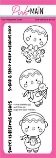 Sugar And Spice Holidays - Clear Stamp