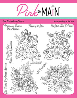 Seasonal Bouquets - Clear Stamp