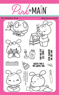 Crafty Happy Time - Clear Stamps