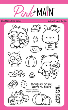 Pumpkin Spice Cuties - Clear Stamp