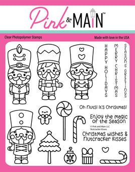 Nutcracker Kisses - Clear Stamp
