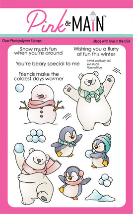 Flurry Of Fun - Clear Stamp