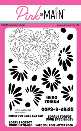 Oops a Daisy - Clear Stamp