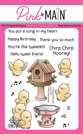 Chirp Chirp Hooray - Clear Stamp