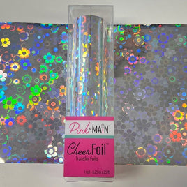 Flowers Silver - CheerFoil