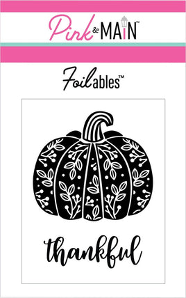 Thankful Pumpkin - Foilable Panels