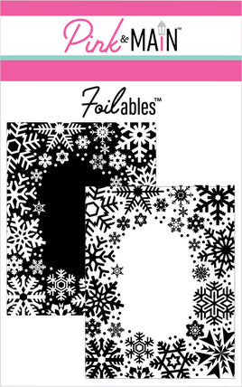 Snowflake Frames (2 Designs) - Foilables Panels