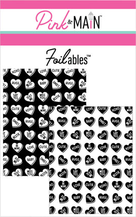 Sweet Hearts (2 Designs) - Foilables Panels