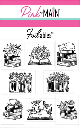 Book Lover (8 Designs) - Foilables Panels