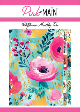 Wildflowers - Monthly Tabs