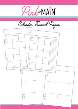 Calendar - Journal Pages