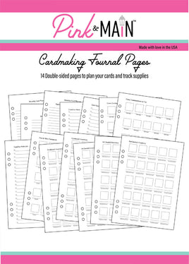 Cardmaking - Journal Pages