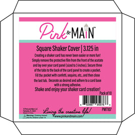 Square (10pc) - Shaker Cover