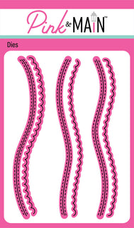 Waves and Scallops Border - Die