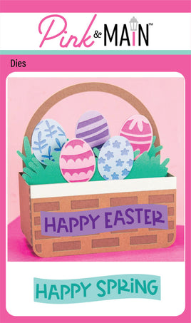 Easter Basket Pop Up Card - Die