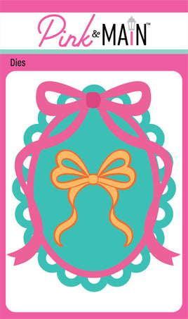 Fancy Oval With Bow - Die