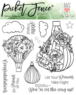 You're on the Way Up! - Clear Stamp