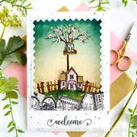 Postage Around the World - Clear Stamp