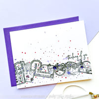 Postage Around the World - Clear Stamp